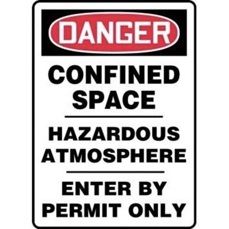 Accuform OSHA DANGER SAFETY SIGN NONPERMIT MCSP059VS MCSP059VS